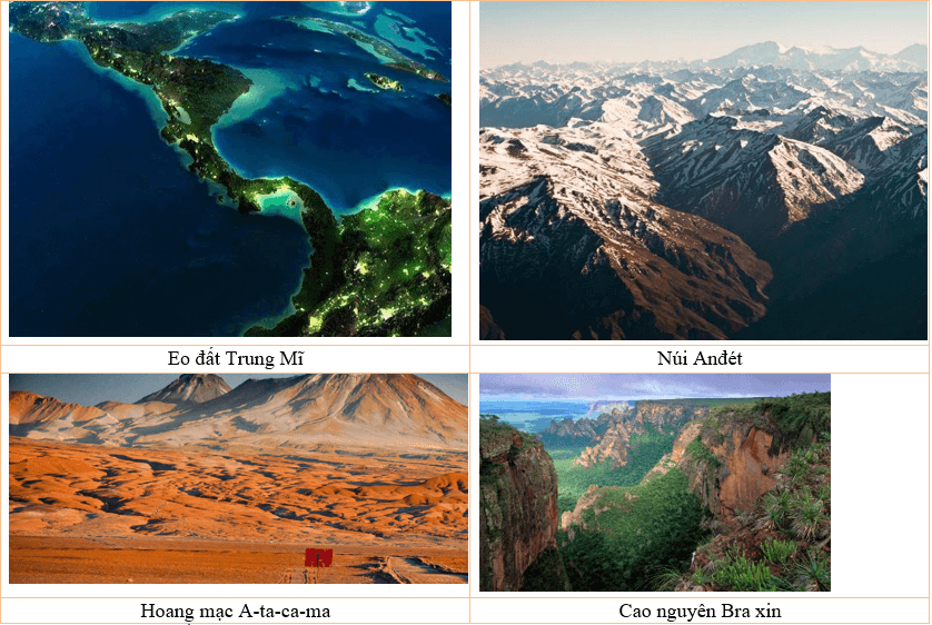 Giáo án Địa Lí 7 Kết nối tri thức Bài 16: Đặc điểm tự nhiên Trung và Nam Mỹ