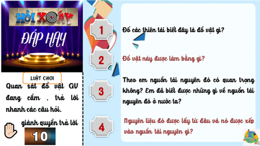 Giáo án Địa Lí 8 Cánh diều Bài 4: Khoáng sản Việt Nam