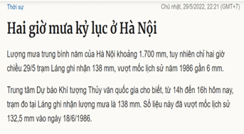 Giáo án Địa Lí 8 Cánh diều Bài 8: Tác động của biến đổi khí hậu đối với khí hậu và thuỷ văn Việt Nam