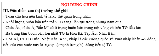 Giáo án Địa Lí 10 Bài 39: Địa lí ngành thông tin liên lạc | Giáo án Địa Lí 10 theo phương pháp mới