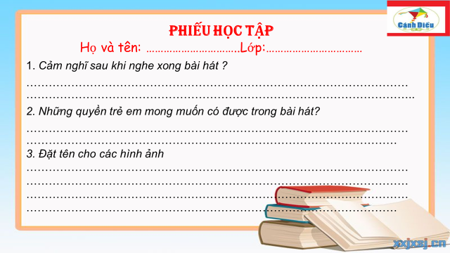 Giáo án GDCD 6 Cánh diều Bài 12: Quyền trẻ em