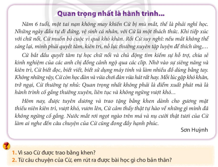 Giáo án GDCD 6 Chân trời sáng tạo Bài 3: Siêng năng, kiên trì