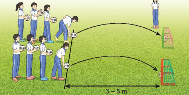 Giáo án GDTC 10 Kết nối tri thức Bài 2: Kĩ thuật phát bóng thấp tay, cao tay
