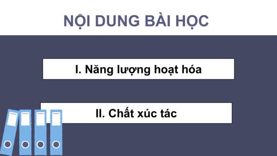 Giáo án điện tử Chuyên đề Hóa 10 Kết nối tri thức Bài 3: Năng lượng hoạt hóa của phản ứng hóa học | PPT Chuyên đề Hóa học 10