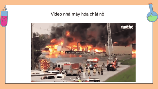 Giáo án điện tử Chuyên đề Hóa 10 Kết nối tri thức Bài 5: Sơ lược về phản ứng cháy, nổ | PPT Chuyên đề Hóa học 10