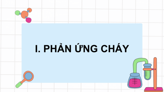 Giáo án điện tử Chuyên đề Hóa 10 Kết nối tri thức Bài 5: Sơ lược về phản ứng cháy, nổ | PPT Chuyên đề Hóa học 10