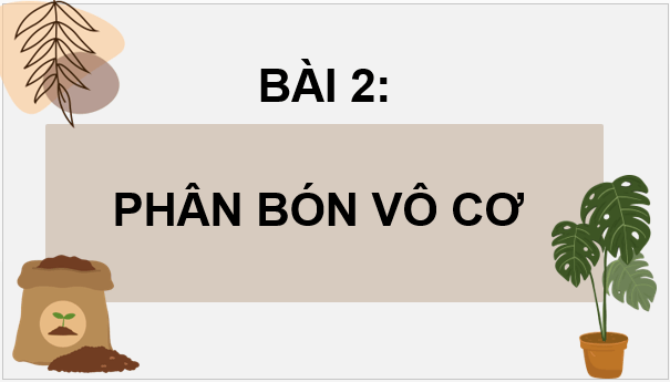 Giáo án điện tử Chuyên đề Hóa 11 Kết nối tri thức Bài 2: Phân bón vô cơ | PPT Chuyên đề Hóa học 11
