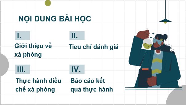 Giáo án điện tử Chuyên đề Hóa 11 Kết nối tri thức Bài 5: Chuyển hoá chất béo thành xà phòng | PPT Chuyên đề Hóa học 11