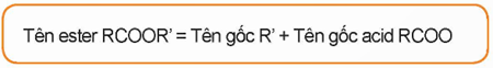 Giáo án Hóa học 12 Chân trời sáng tạo Bài 1: Ester – Lipid