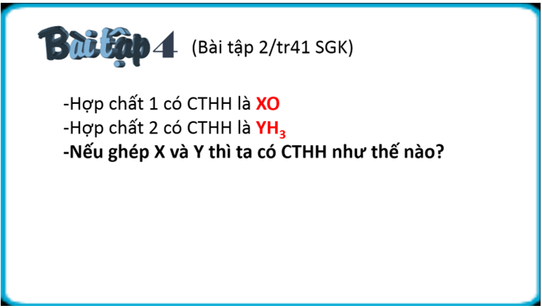 Giáo án Hóa học 8 Bài 11: Bài luyện tập 2 mới nhất