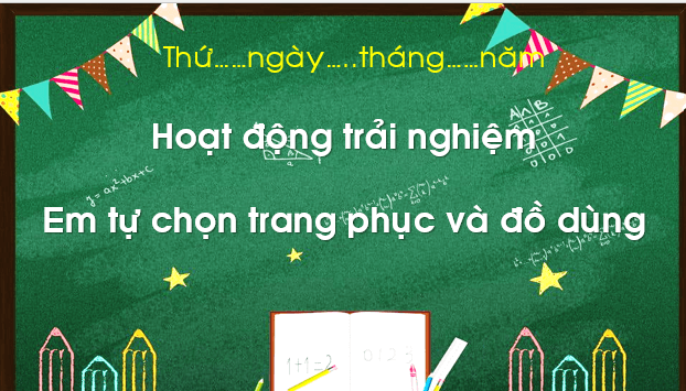 Giáo án điện tử HĐTN lớp 1 Chân trời sáng tạo Tuần 2 (Chủ đề 4) | PPT Hoạt động trải nghiệm lớp 1