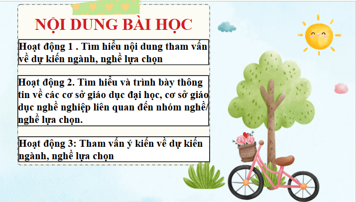 Giáo án điện tử HĐTN 11 Kết nối tri thức Chủ đề 10: Xây dựng và thực hiện kế hoạch học tập theo định hướng ngành, nghề lựa chọn | PPT Hoạt động trải nghiệm 11