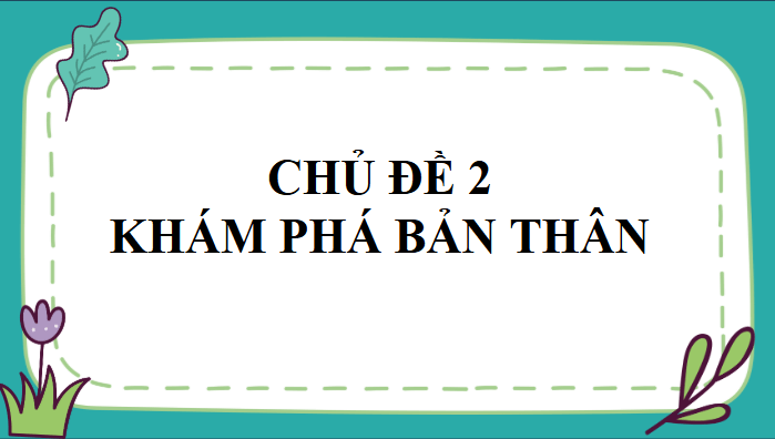 Giáo án điện tử HĐTN 11 Kết nối tri thức Chủ đề 2: Khám phá bản thân | PPT Hoạt động trải nghiệm 11