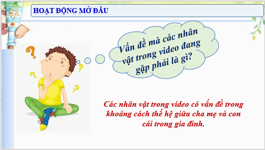 Giáo án điện tử HĐTN 11 Chân trời sáng tạo Chủ đề 4: Tham gia tổ chức cuộc sống gia đình | PPT Hoạt động trải nghiệm 11