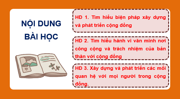 Giáo án điện tử HĐTN 11 Kết nối tri thức Chủ đề 5: Phát triển cộng đồng | PPT Hoạt động trải nghiệm 11