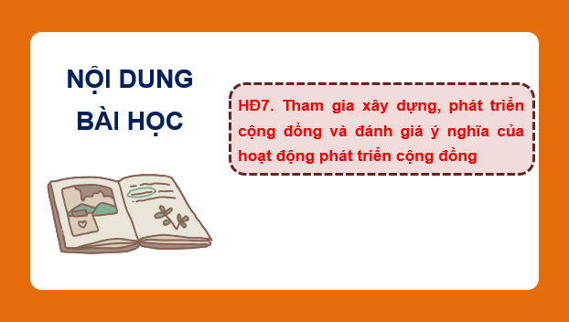 Giáo án điện tử HĐTN 11 Kết nối tri thức Chủ đề 5: Phát triển cộng đồng | PPT Hoạt động trải nghiệm 11