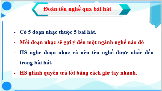 Giáo án điện tử HĐTN 11 Chân trời sáng tạo Chủ đề 7: Thông tin về các nhóm nghề cơ bản | PPT Hoạt động trải nghiệm 11