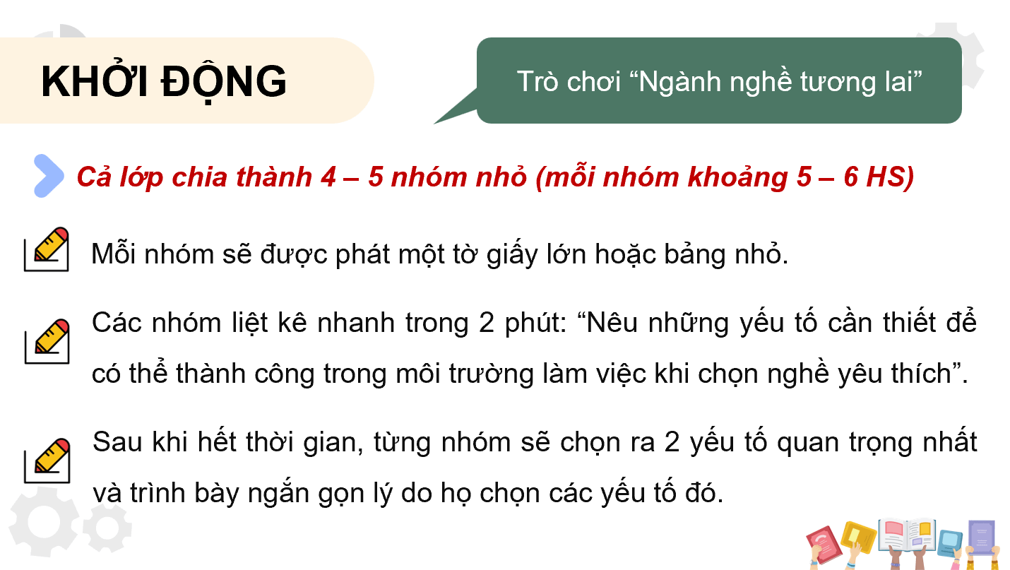 Giáo án điện tử HĐTN 12 Kết nối tri thức Chủ đề 10: Quyết định lựa chọn nghề phù hợp và chuẩn bị tâm lí thích ứng với môi trường mới | PPT Hoạt động trải nghiệm 12
