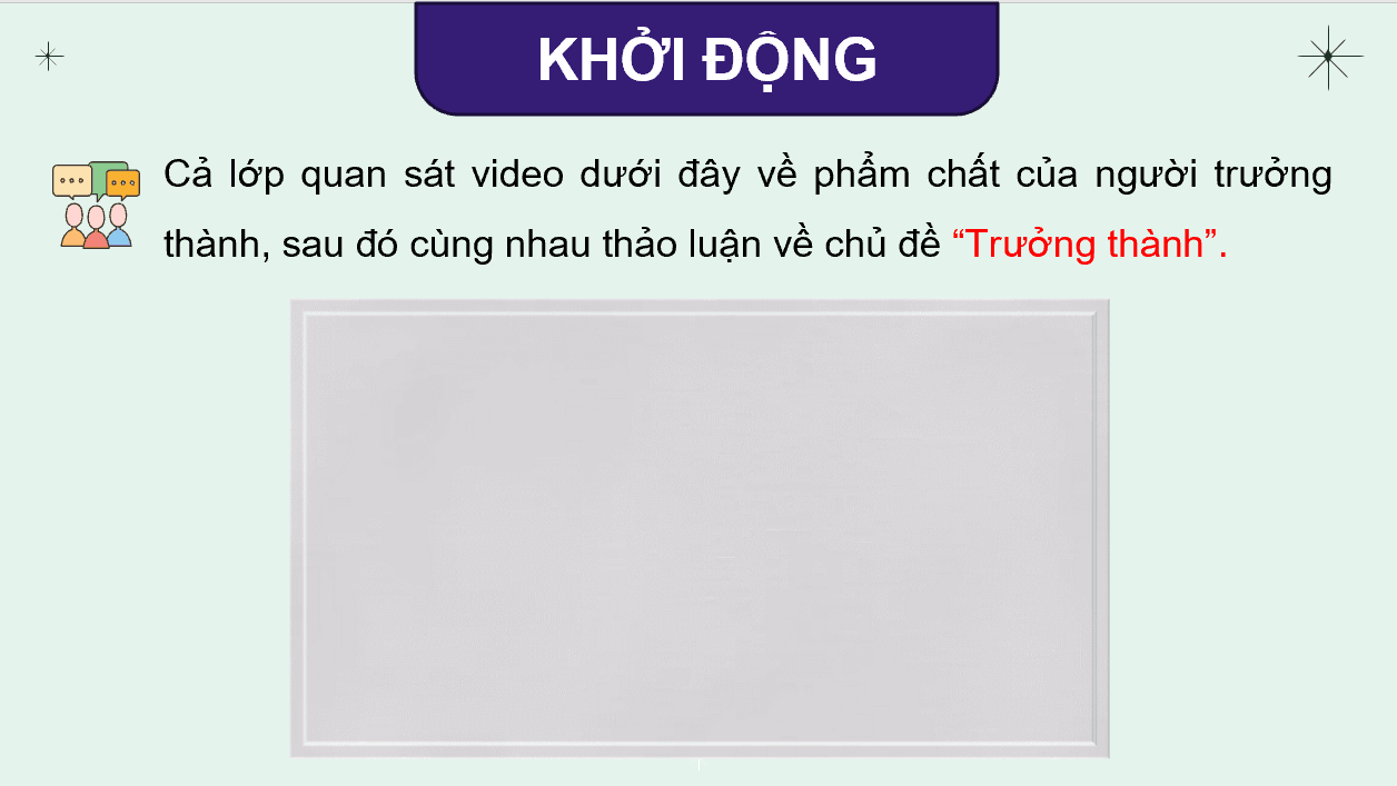 Giáo án điện tử HĐTN 12 Kết nối tri thức Chủ đề 2: Tôi trưởng thành | PPT Hoạt động trải nghiệm 12