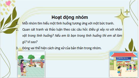 Giáo án điện tử HĐTN lớp 2 Cánh diều Tuần 14 | PPT Hoạt động trải nghiệm lớp 2
