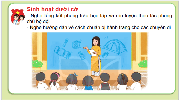 Giáo án điện tử HĐTN lớp 2 Kết nối tri thức Tuần 17: Hành trang lên đường | PPT Hoạt động trải nghiệm lớp 2
