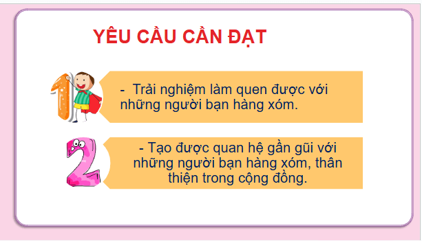 Giáo án điện tử HĐTN lớp 2 Kết nối tri thức Tuần 25: Những người bạn hàng xóm | PPT Hoạt động trải nghiệm lớp 2