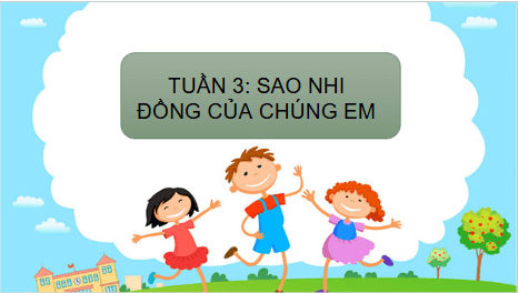 Giáo án điện tử HĐTN lớp 2 Cánh diều Tuần 3 | PPT Hoạt động trải nghiệm lớp 2