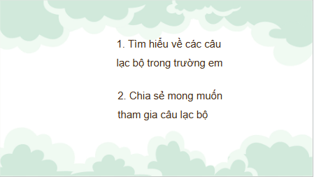 Giáo án điện tử HĐTN lớp 2 Cánh diều Tuần 4 | PPT Hoạt động trải nghiệm lớp 2