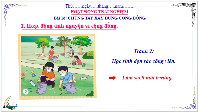 Giáo án điện tử HĐTN lớp 3 Cánh diều Tuần 16 | PPT Hoạt động trải nghiệm lớp 3
