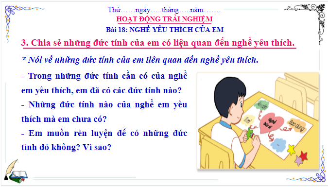 Giáo án điện tử HĐTN lớp 3 Cánh diều Tuần 18 | PPT Hoạt động trải nghiệm lớp 3