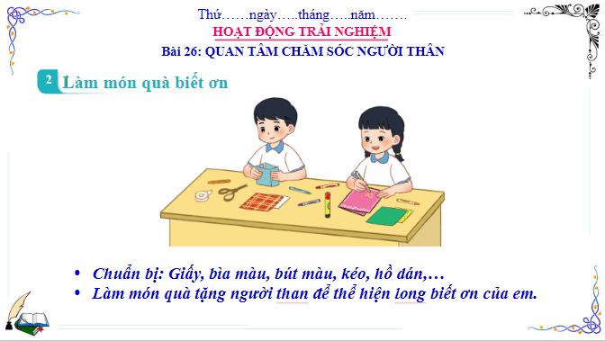 Giáo án điện tử HĐTN lớp 3 Cánh diều Tuần 26 | PPT Hoạt động trải nghiệm lớp 3