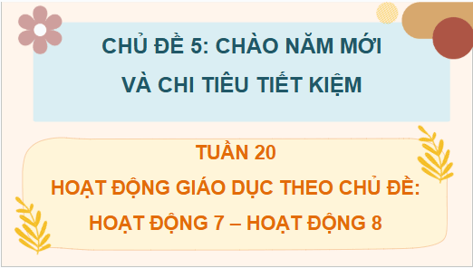 Giáo án điện tử HĐTN lớp 4 Chân trời sáng tạo Tuần 20 | PPT Hoạt động trải nghiệm lớp 4