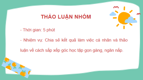Giáo án điện tử HĐTN 6 Kết nối tri thức Bài 1: Góc học tập của em | PPT Hoạt động trải nghiệm 6