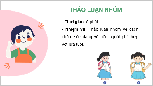 Giáo án điện tử HĐTN 6 Kết nối tri thức Bài 1: Tự chăm sóc bản thân | PPT Hoạt động trải nghiệm 6