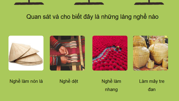 Giáo án điện tử HĐTN 6 Kết nối tri thức Bài 2: Em làm nghề truyền thống | PPT Hoạt động trải nghiệm 6