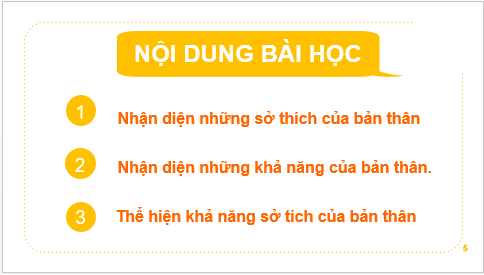 Giáo án điện tử HĐTN 6 Kết nối tri thức Bài 3: Sở thích và khả năng của em | PPT Hoạt động trải nghiệm 6