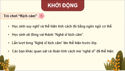 Giáo án điện tử HĐTN 8 Kết nối tri thức Bài 1: Tính cách và cảm xúc của tôi | PPT Hoạt động trải nghiệm 8