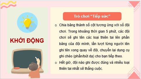 Giáo án điện tử HĐTN 8 Kết nối tri thức Bài 2: Truyền thông về biện pháp để phòng và giảm nhẹ rủi ro thiên tai ở địa phương | PPT Hoạt động trải nghiệm 8