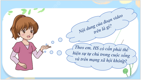 Giáo án điện tử HĐTN 8 Kết nối tri thức Bài 3: Rèn luyện sự tự chủ | PPT Hoạt động trải nghiệm 8