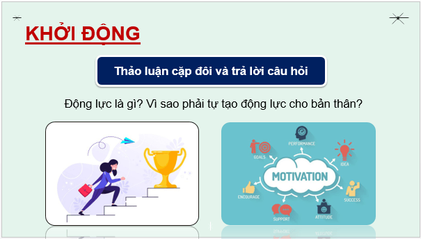 Giáo án điện tử HĐTN 9 Kết nối tri thức Bài 1: Tạo động lực cho bản thân | PPT Hoạt động trải nghiệm 9