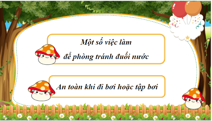 Giáo án điện tử Khoa học lớp 4 Cánh diều Bài 21: Phòng tránh đuối nước | PPT Khoa học 4