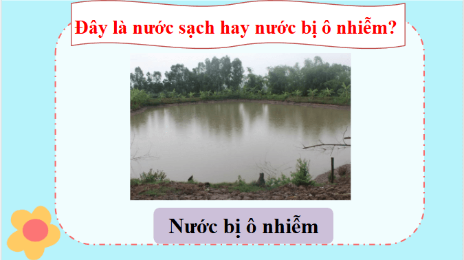 Giáo án điện tử Khoa học lớp 4 Chân trời sáng tạo Bài 3: Ô nhiễm và bảo vệ nguồn nước | PPT Khoa học 4