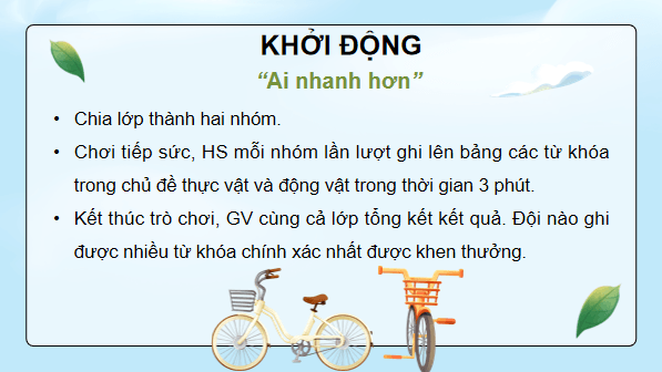 Giáo án điện tử Khoa học lớp 5 Kết nối tri thức Bài 17: Ôn tập chủ đề Thực vật và động vật | PPT Khoa học 5