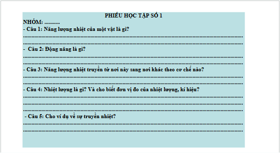 Giáo án điện tử KHTN 8 Cánh diều Bài 24: Năng lượng nhiệt | PPT Khoa học tự nhiên 8