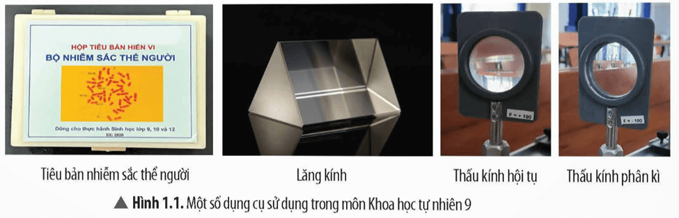 Giáo án KHTN 9 Chân trời sáng tạo Bài 1: Giới thiệu một số dụng cụ và hoá chất. Thuyết trình một vấn đề khoa học | Giáo án Khoa học tự nhiên 9