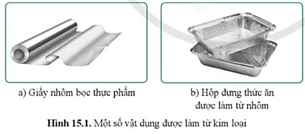 Giáo án KHTN 9 Cánh diều Bài 15: Tính chất chung của kim loại | Giáo án Khoa học tự nhiên 9