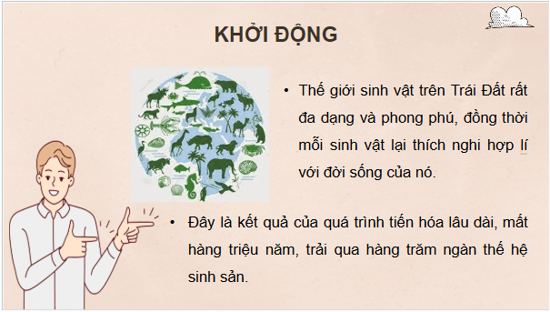 Giáo án điện tử KHTN 9 Chân trời sáng tạo Bài 47: Cơ chế tiến hoá | PPT Khoa học tự nhiên 9