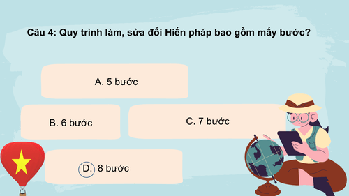 Giáo án điện tử KTPL 10 Kết nối tri thức Bài 15: Nội dung cơ bản của Hiến pháp về chế độ chính trị | PPT Kinh tế Pháp luật 10
