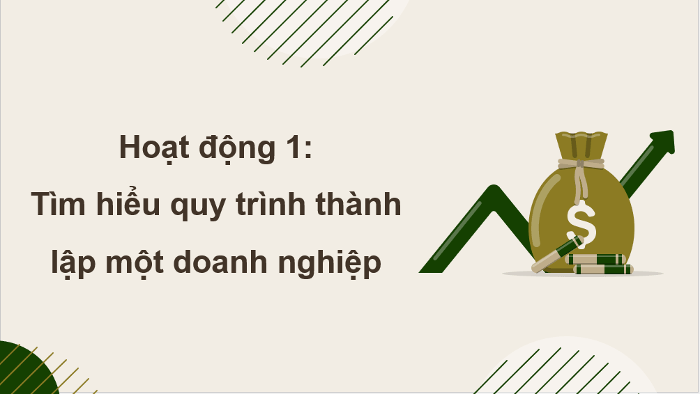 Giáo án điện tử Chuyên đề KTPL 10 Kết nối tri thức Bài 5: Tổ chức, hoạt động của doanh nghiệp nhỏ | PPT Chuyên đề Kinh tế Pháp luật 10