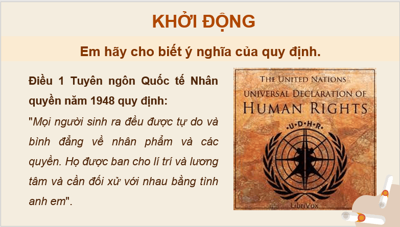 Giáo án điện tử KTPL 11 Chân trời sáng tạo Bài 10: Quyền bình đẳng của công dân trước pháp luật | PPT Kinh tế Pháp luật 11